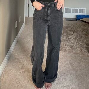 MOTHER High Waist, Wide Leg Women's Jeans